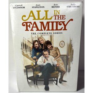 All In The Family: The Complete Series 27 DVD Set Carroll O'Connor Un-watched